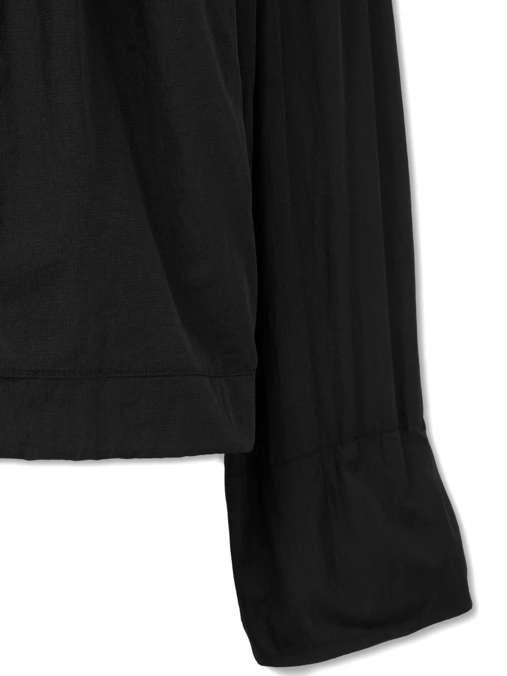 TOMBOY Gelaagd cropped windjack Zwart
