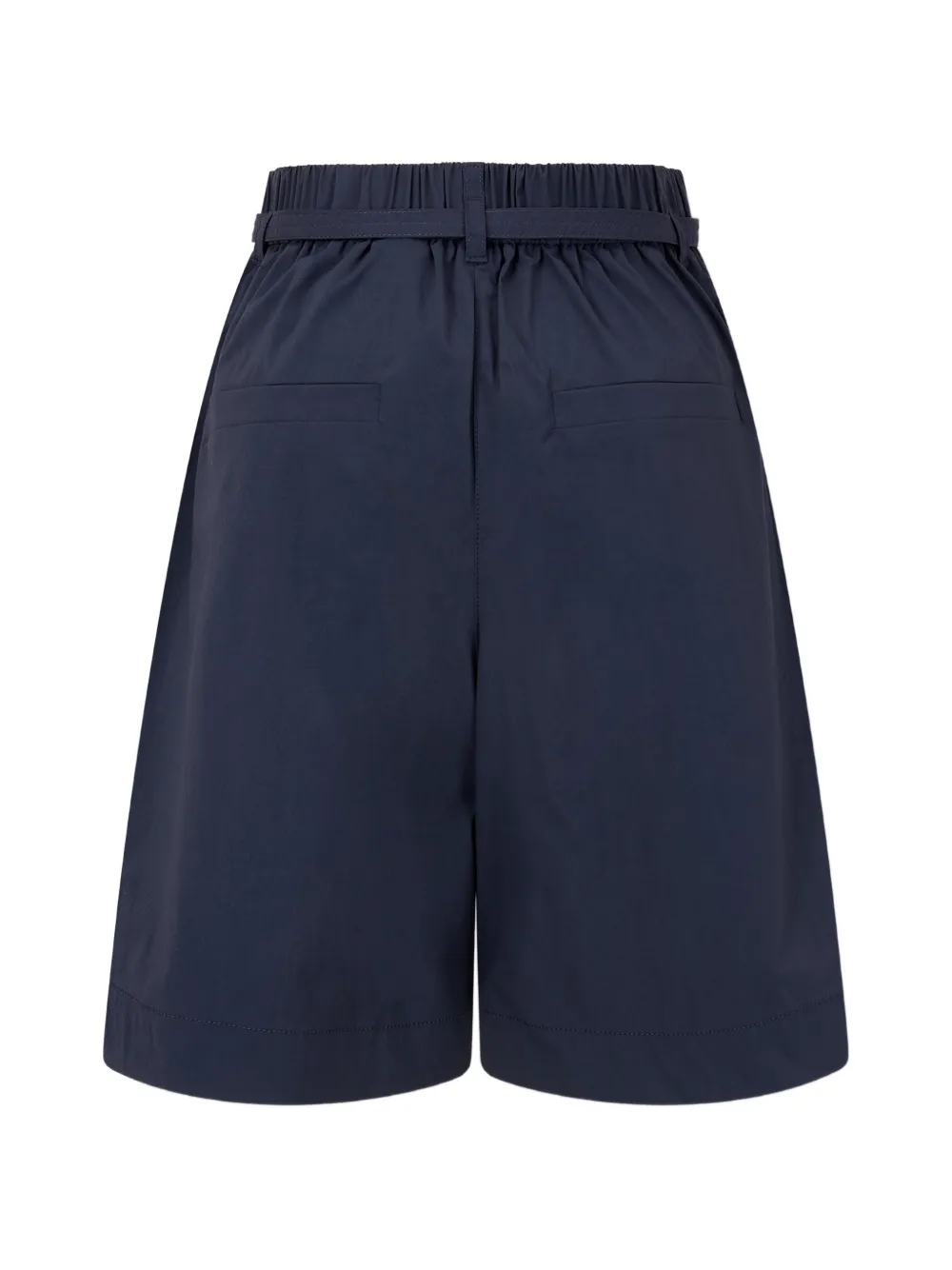 TOMBOY Geplooide shorts met ceintuur Blauw