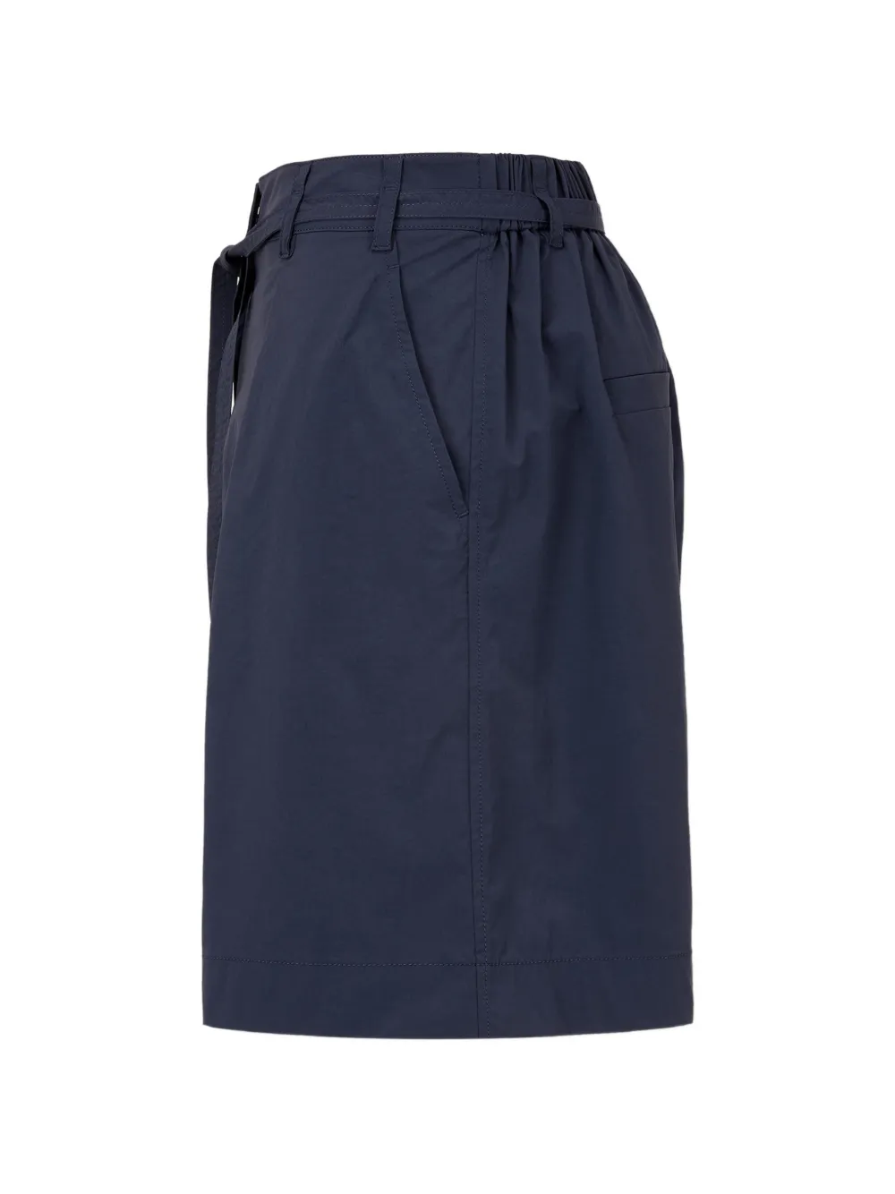 TOMBOY Geplooide shorts met ceintuur Blauw