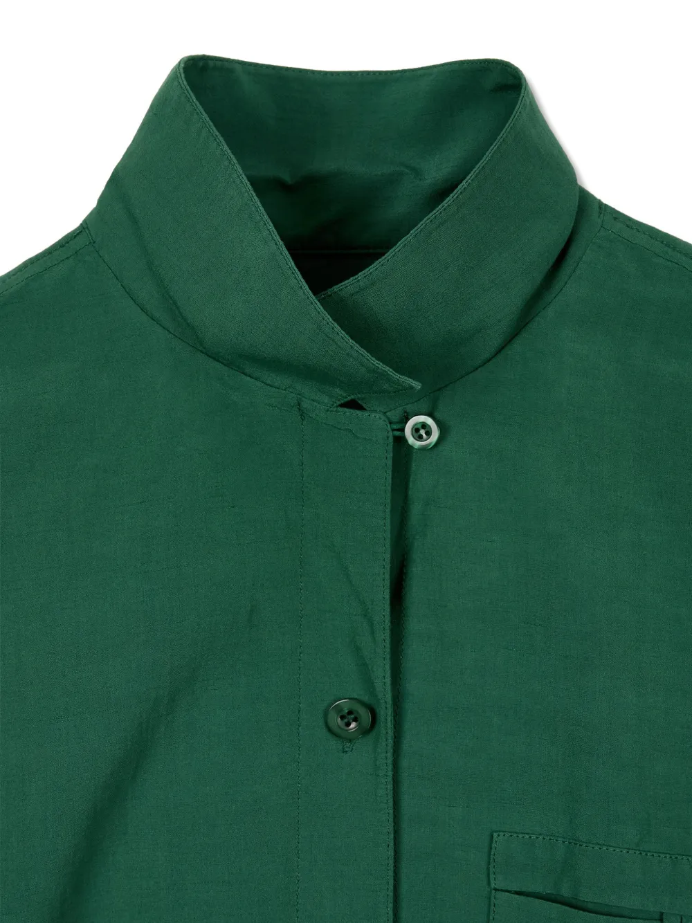 TOMBOY Overhemd met open kraag Groen