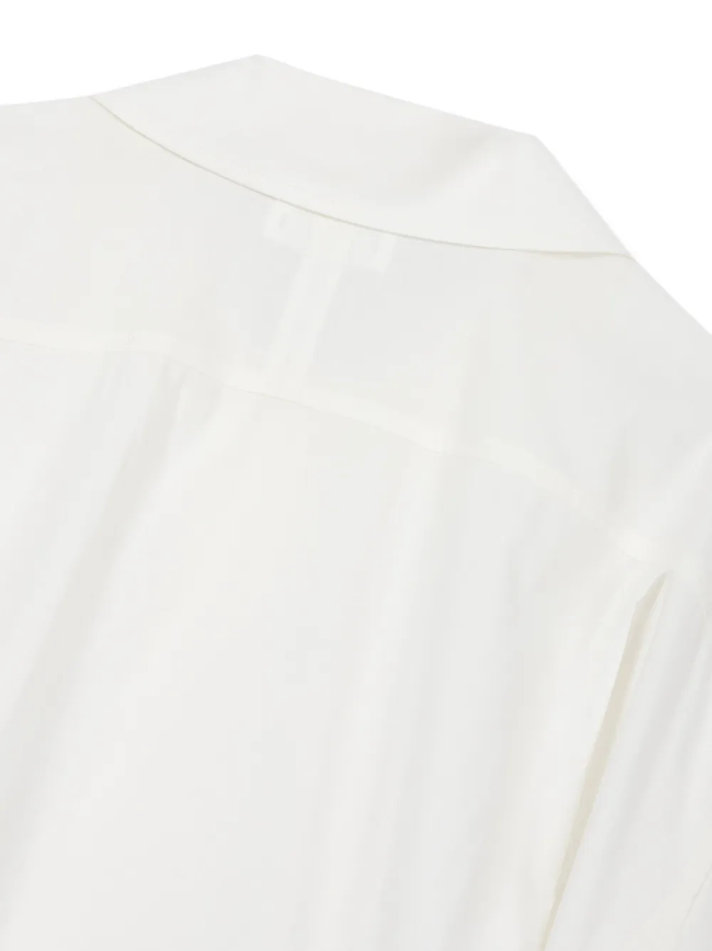 TOMBOY Blouse met korte mouwen en gestrikte rug Wit