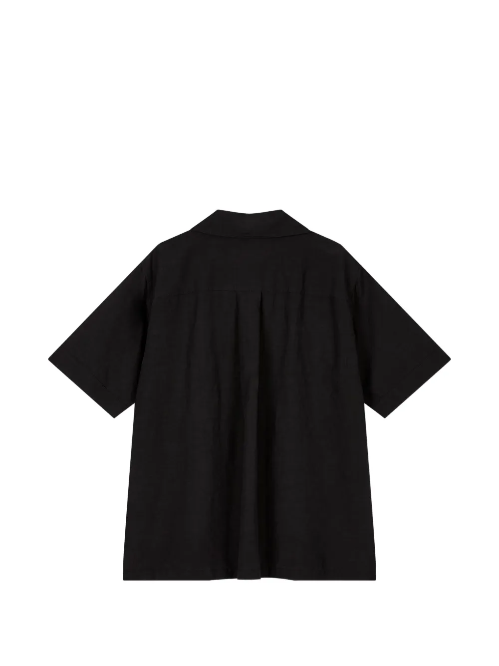 TOMBOY Blouse met open kraag Zwart