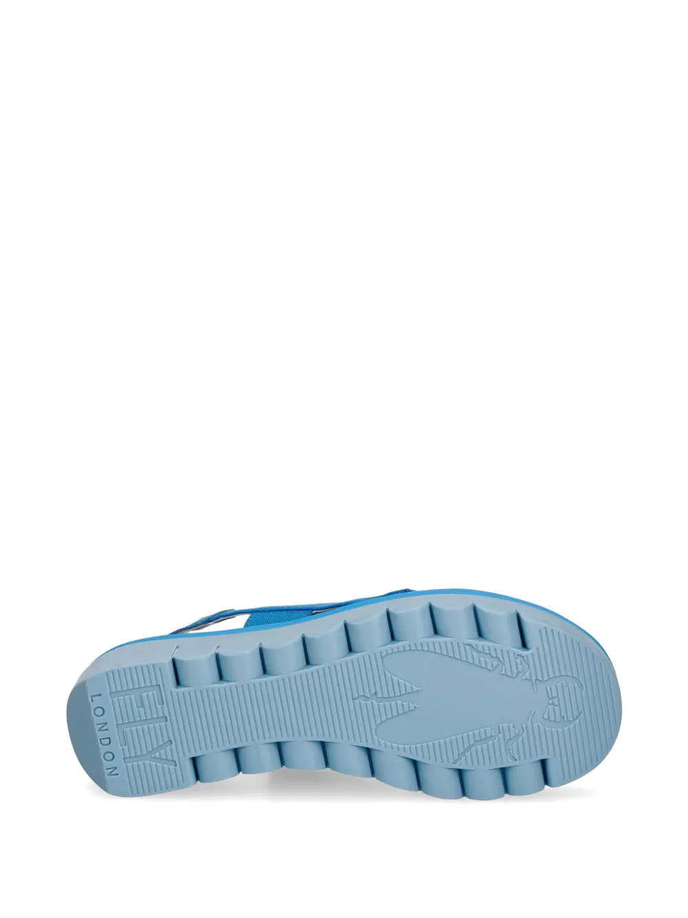 Fly London wedge sandals Blauw