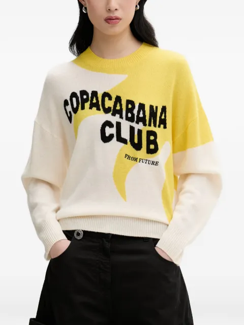 FROM FUTURE graphic-print sweater
