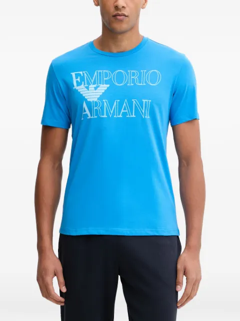Emporio Armani camiseta con logo estampado