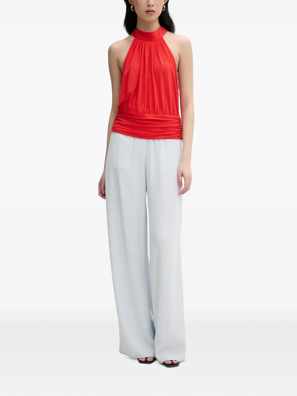 Gestuz GZkadie top met ruches Rood