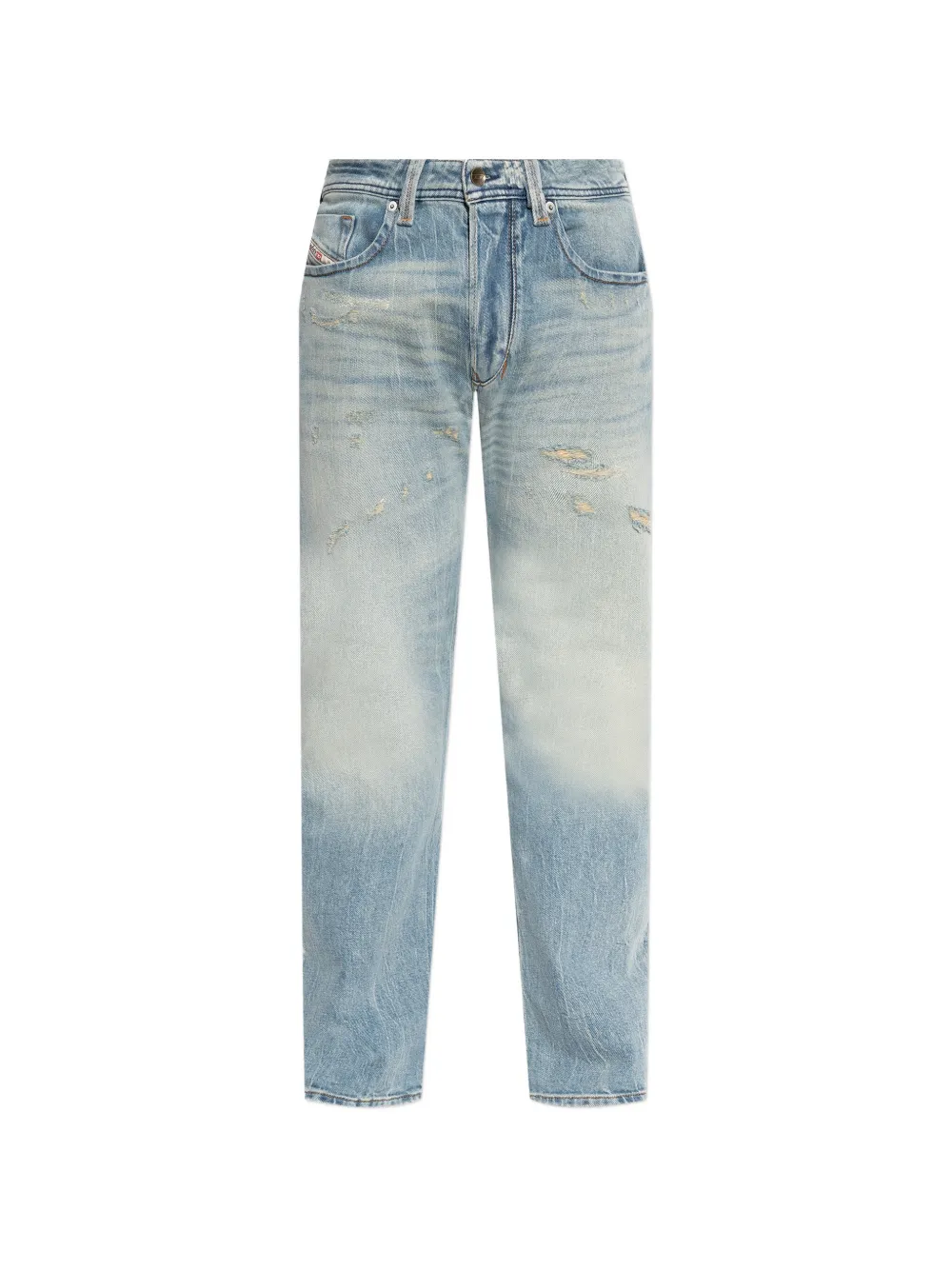 Diesel 1985 Larkee distressed jeans - Blu