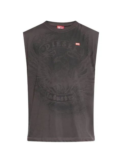 Diesel graphic-print tank top