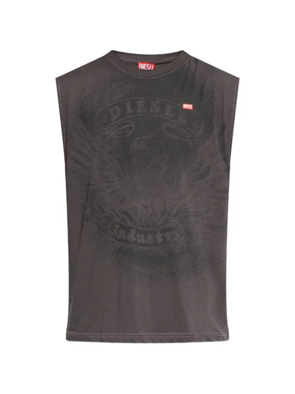 Diesel グラフィック タンクトップ | グレー | FARFETCH JP