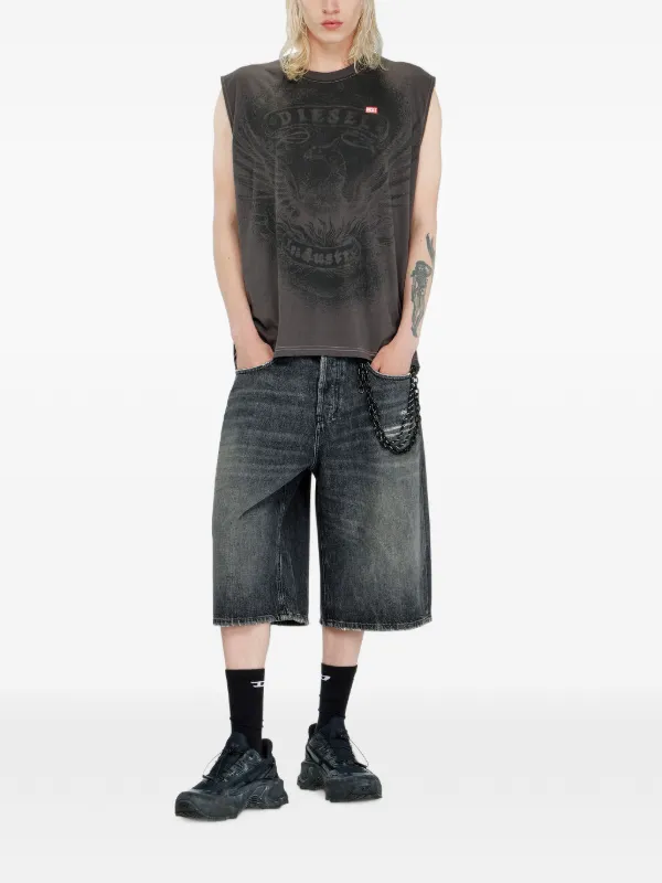 Diesel グラフィック タンクトップ | グレー | FARFETCH JP