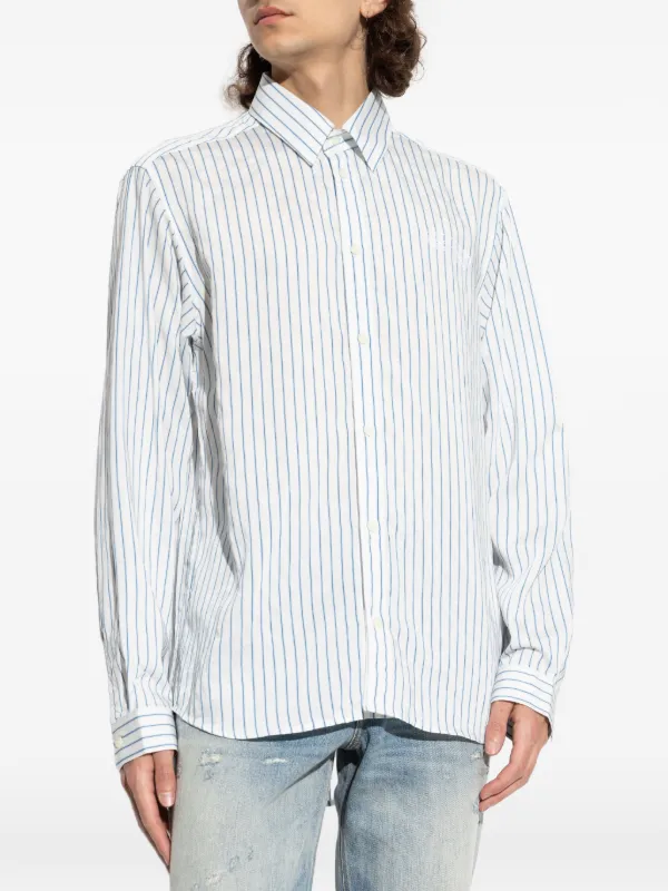 DIESEL ストライプシャツ Diesel ストライプ シャツ | ホワイト | FARFETCH JP