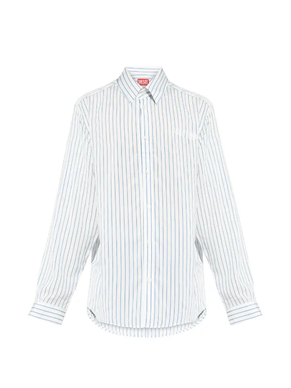 Diesel ストライプ シャツ | ホワイト | FARFETCH JP