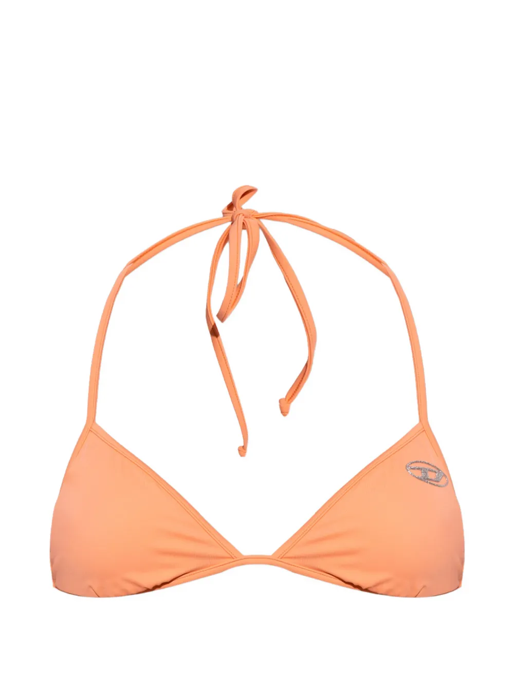 Diesel logo-plaque bikini - Arancione