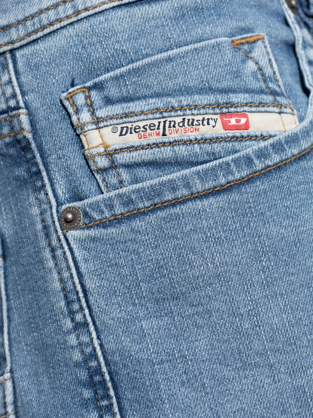 Diesel 1985 Larkee regular low-waist jeans Blauw