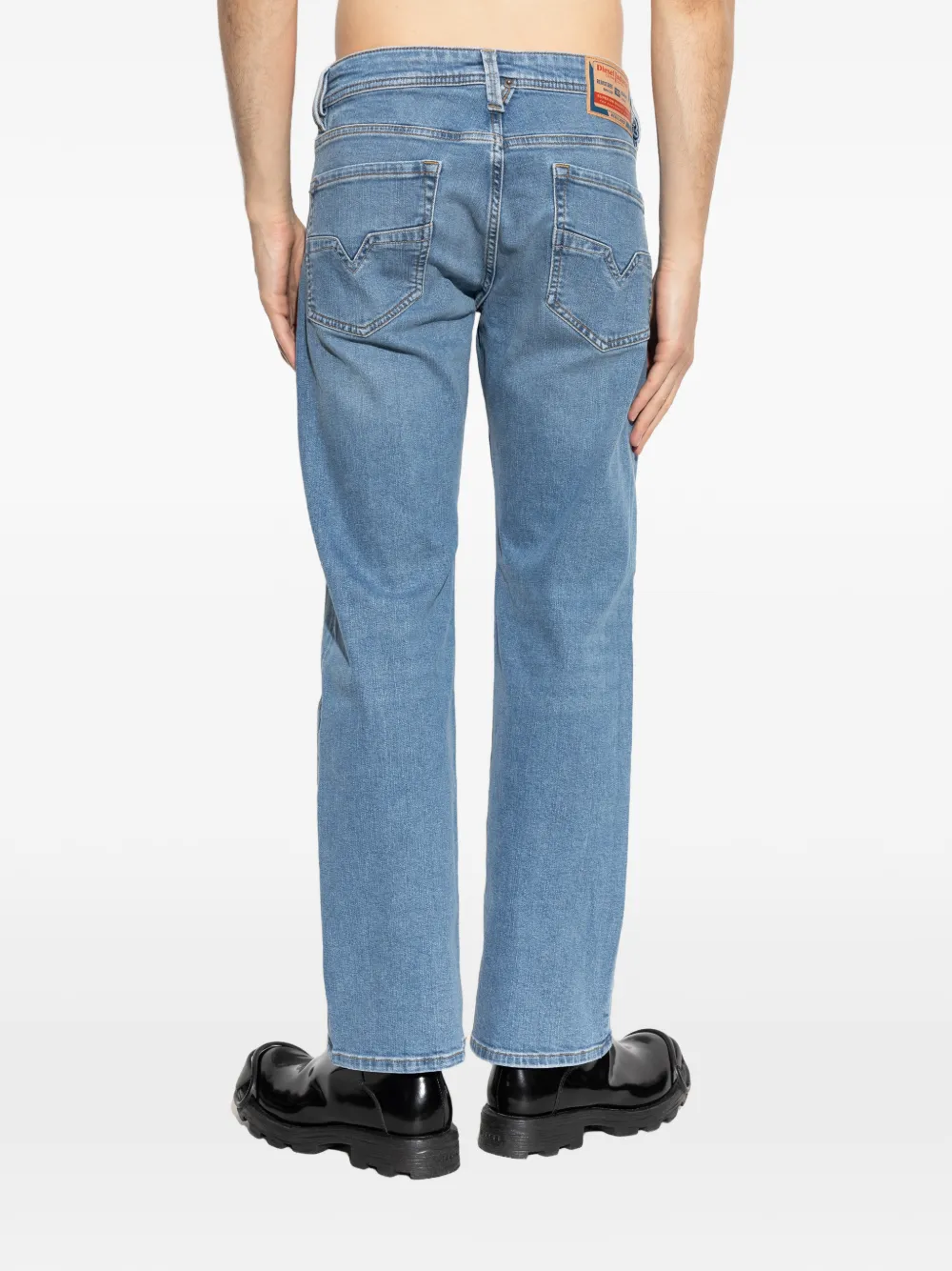 Diesel 1985 Larkee regular low-waist jeans Blauw