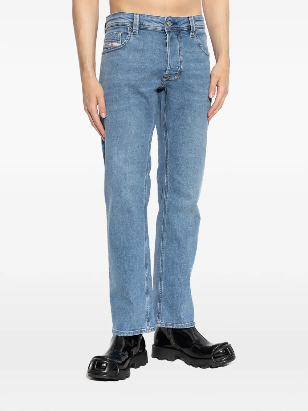 Diesel 1985 Larkee regular low-waist jeans Blauw