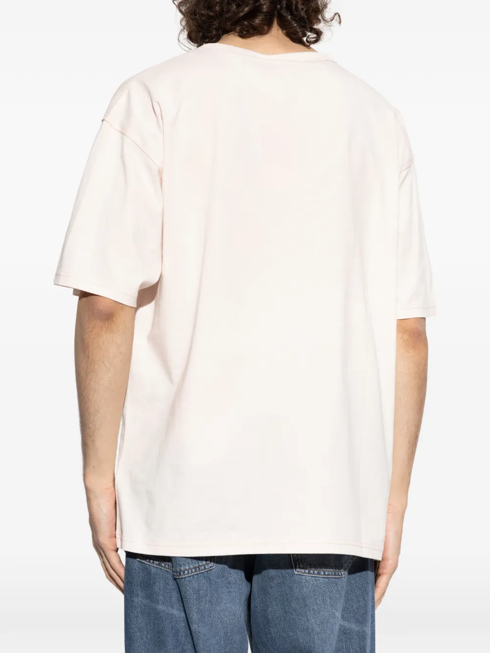 Diesel T-shirt met logodetail Wit