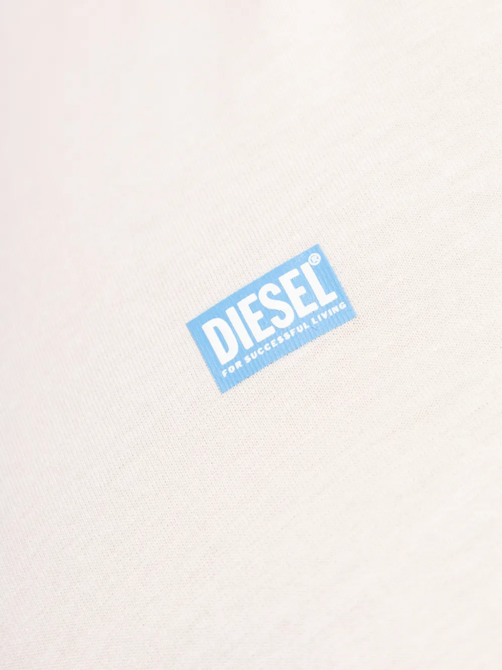 Diesel T-shirt met logodetail Wit