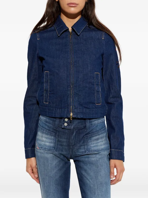 Diesel デニムジャケット デニムブルー Diesel デニムジャケット | ブルー | FARFETCH JP