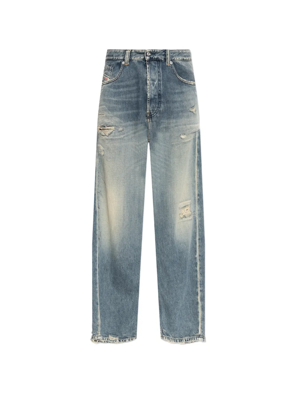 Diesel D-Macs distressed jeans - Blu