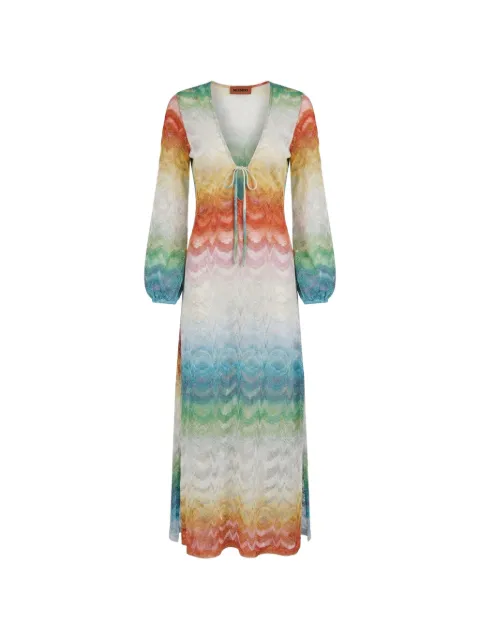 Missoni zigzag-knit maxi dress