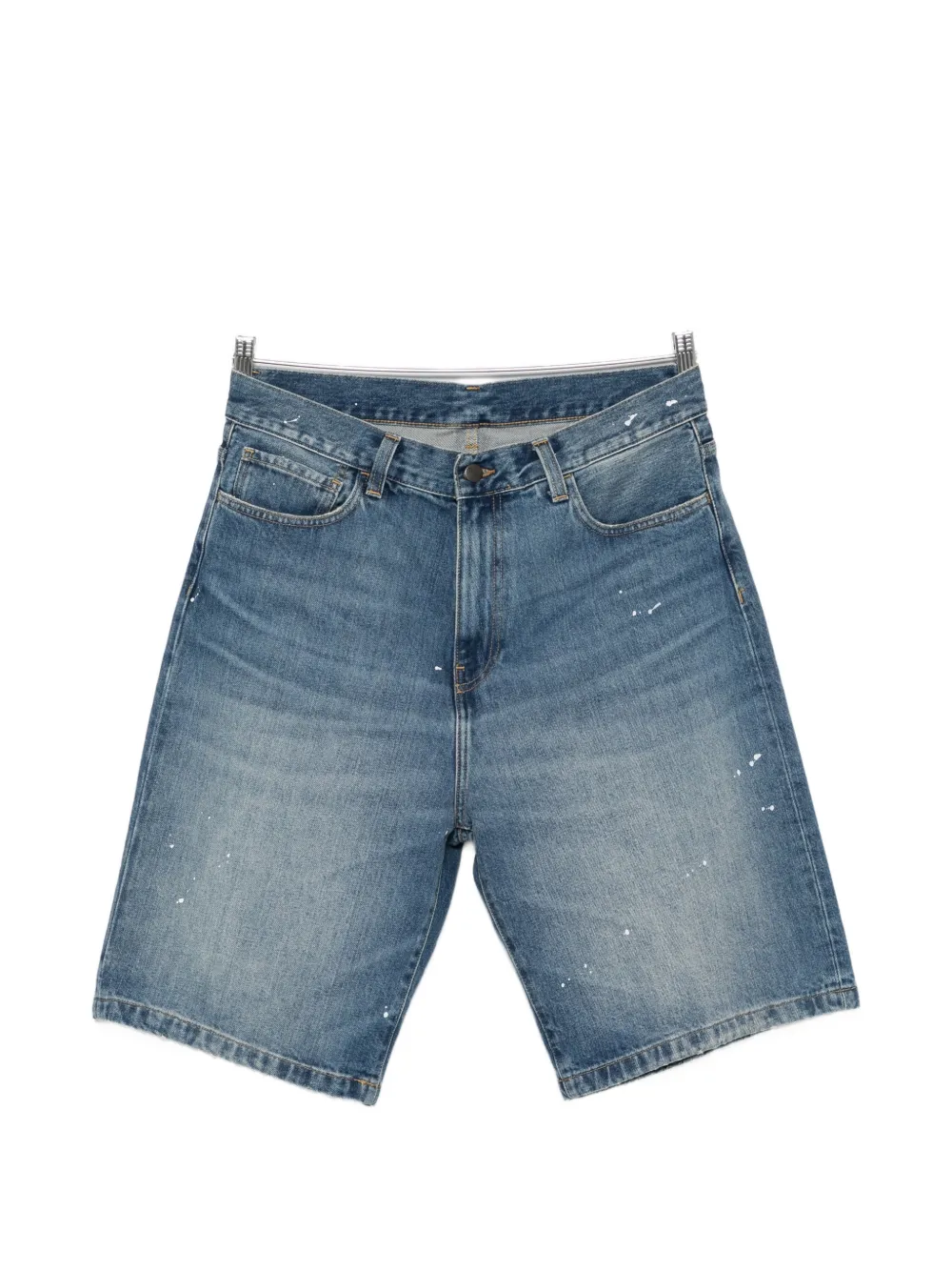 Carhartt WIP Landon paint-splatter shorts - Blau