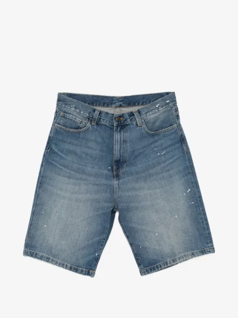 Carhartt WIP short Landon à effet taches de peinture