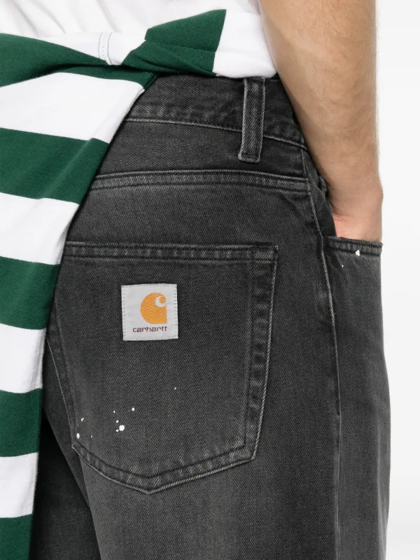 Carhartt WIP Landon paint-splatter Jeans | Black | FARFETCH