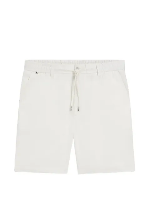 BOSS linen-blend shorts in a modern fit