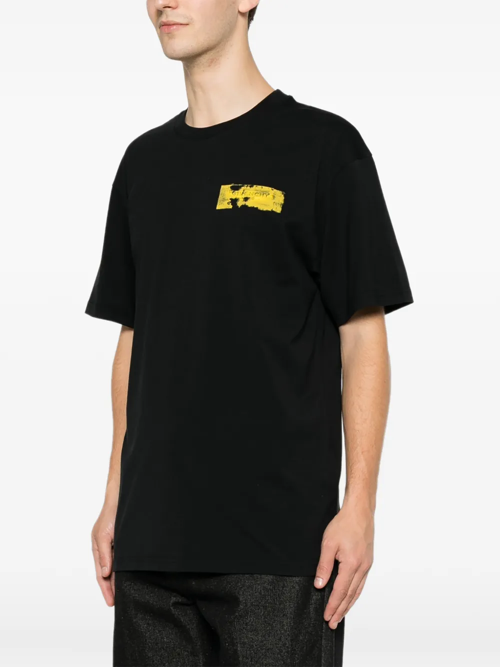 Givenchy T-shirt met logoprint Zwart