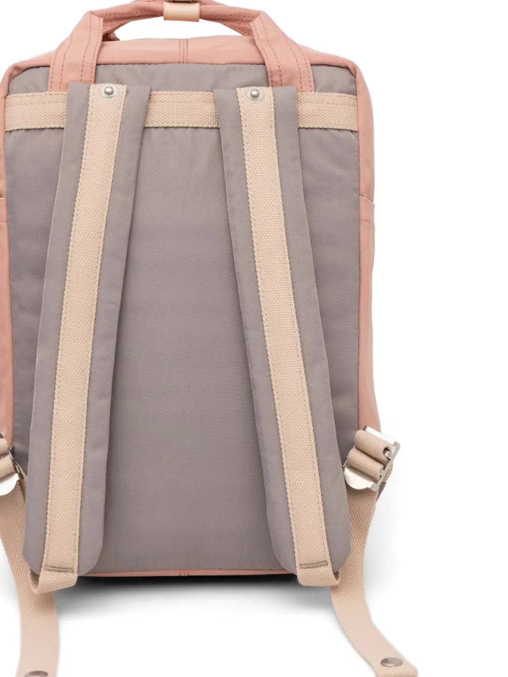  Doughnut Macaroon Buckle-fastening Backpack - Rose 