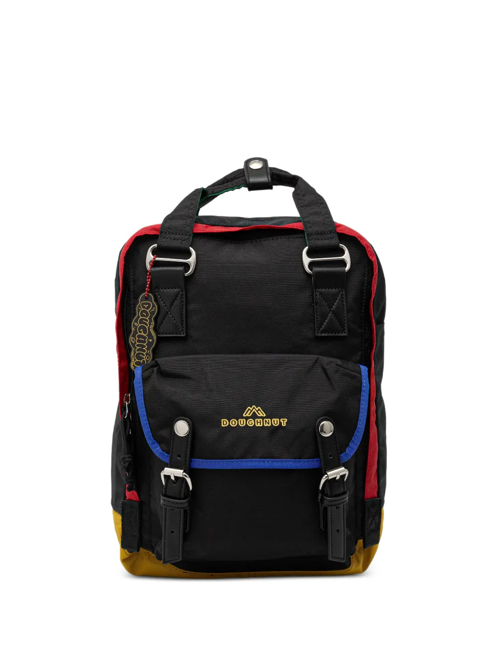 Doughnut Macaroon You-Niverse logo-embroidered backpack - Nero