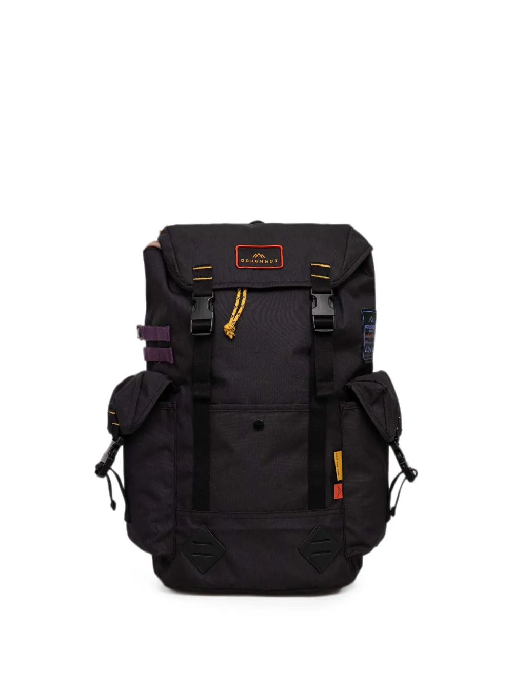 Doughnut Grounder Happy Camper backpack - Nero