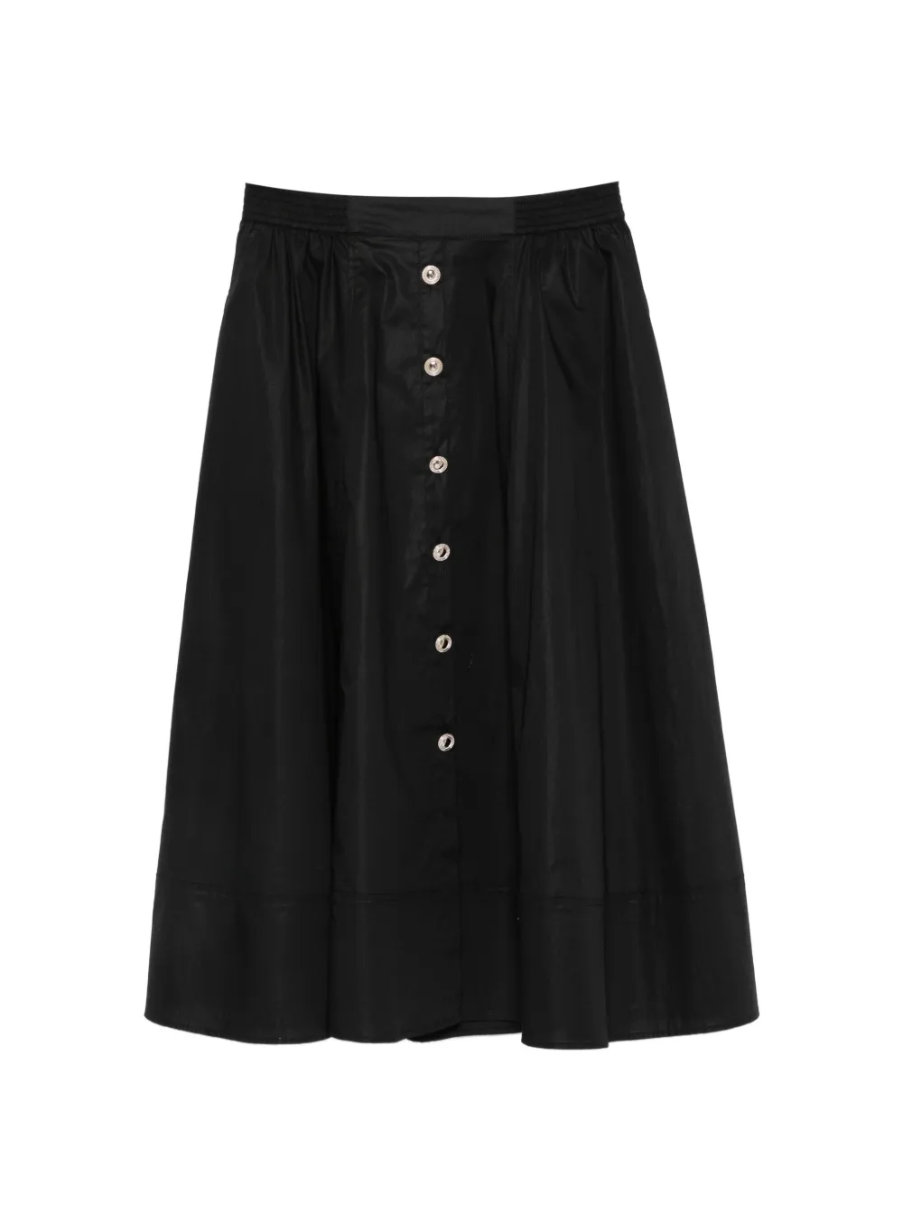 TWINSET button-front midi skirt - Nero