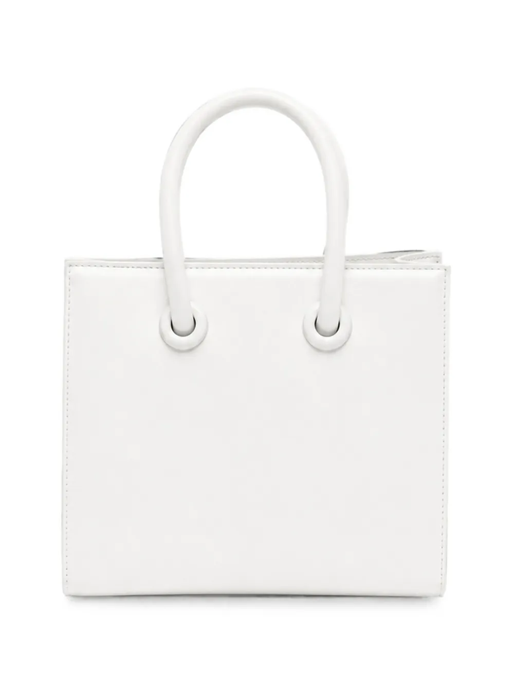 Iceberg Shopper met logo-reliëf Wit