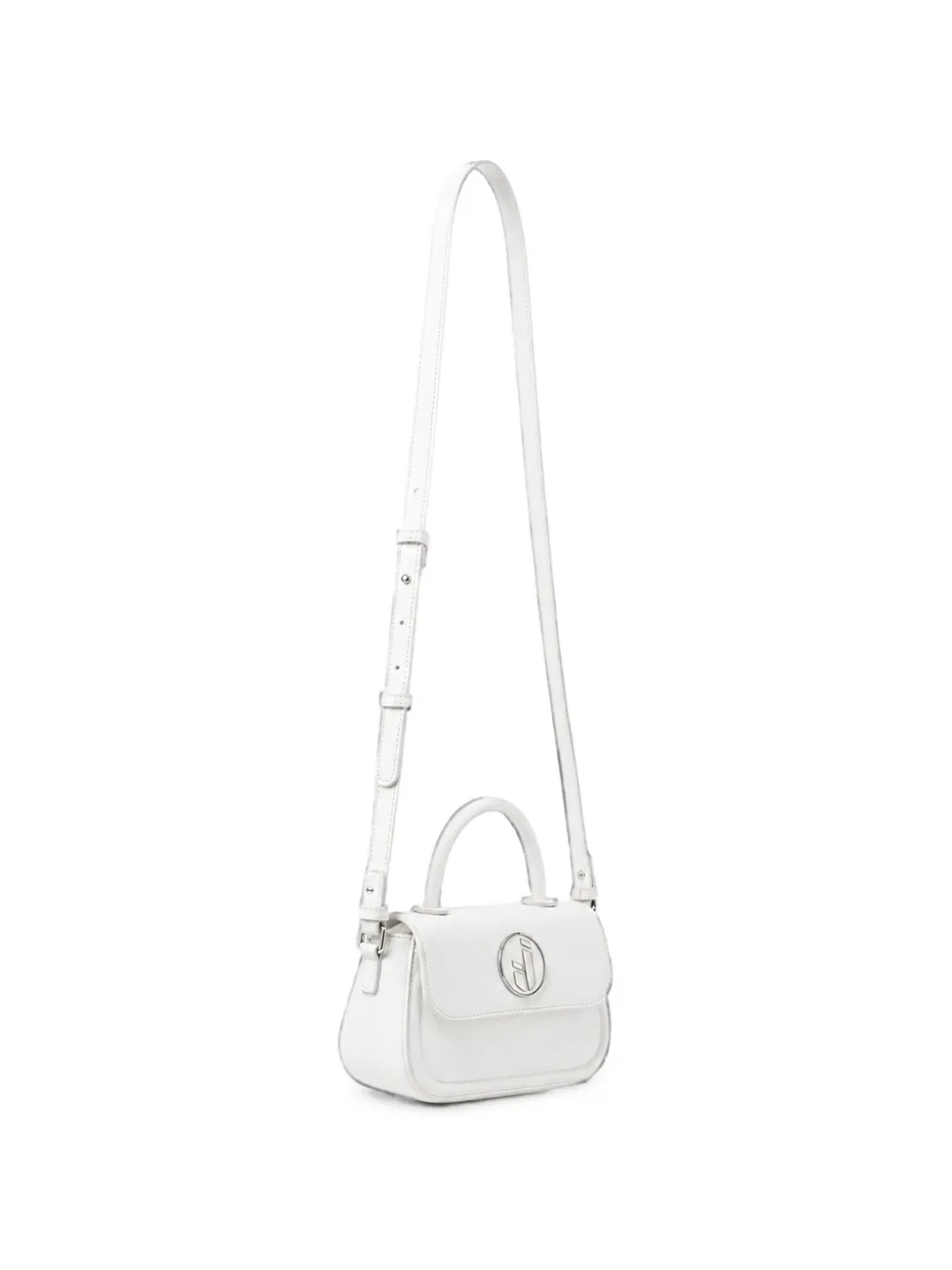 Iceberg Crossbodytas met logoplakkaat Wit