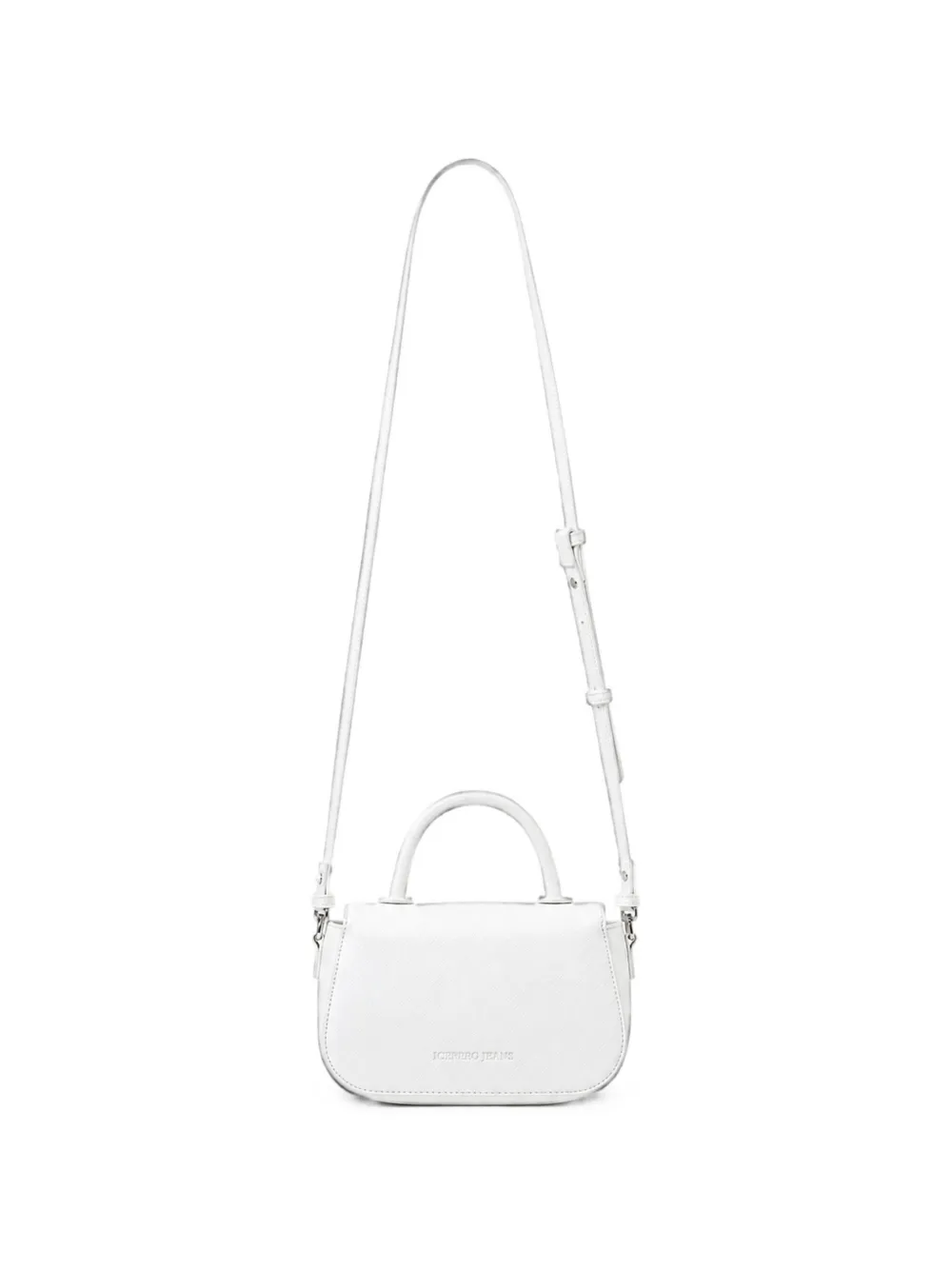 Iceberg Crossbodytas met logoplakkaat Wit