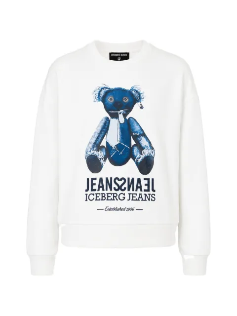 Iceberg logo-print sweatshirt