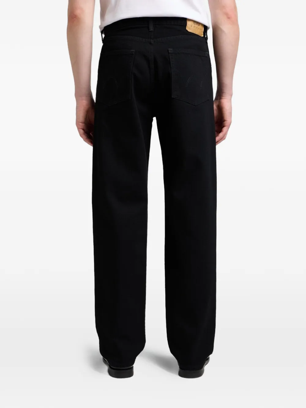 Edwin Ruimvallende jeans Zwart