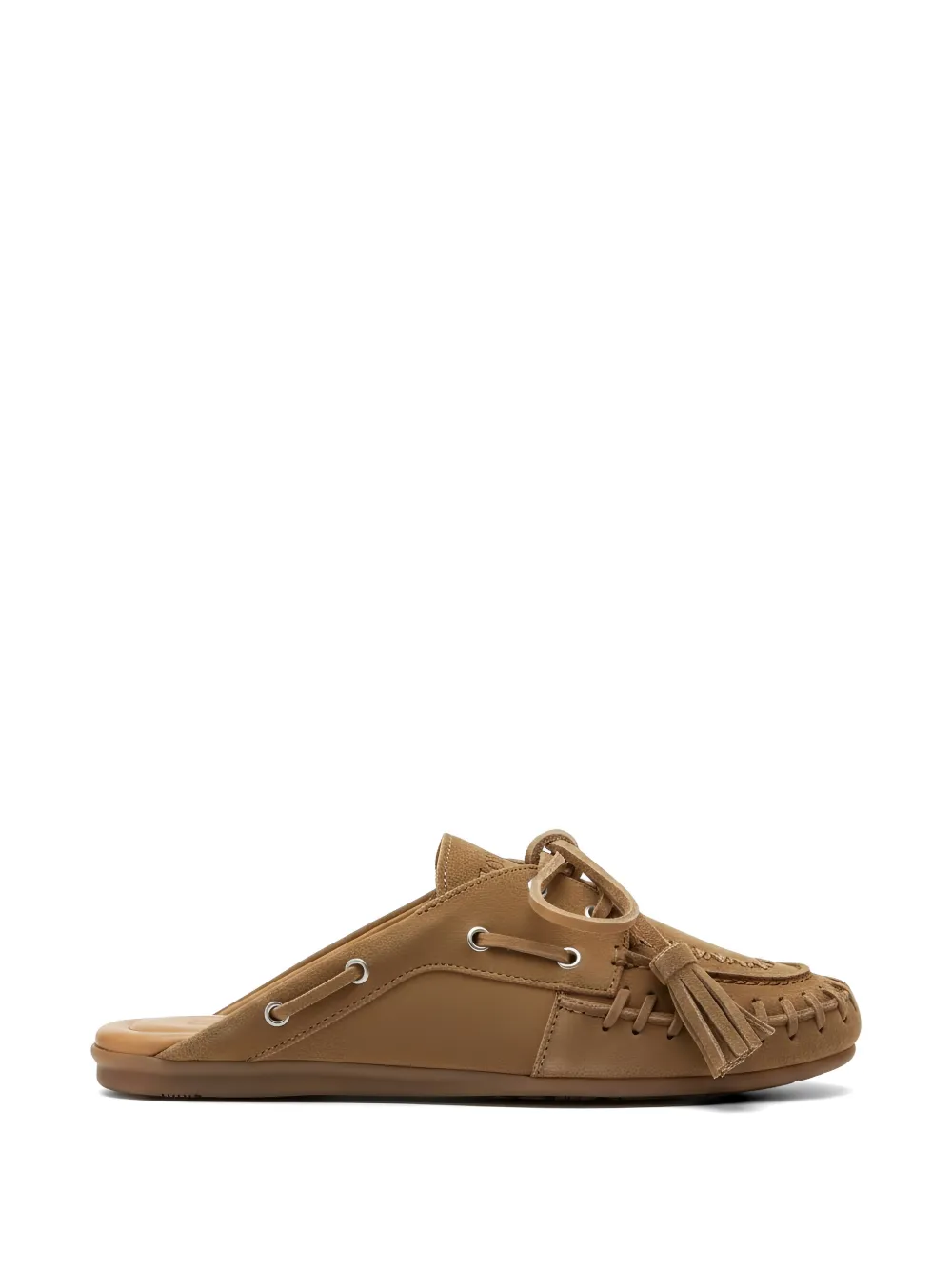 Posa fringed suede mules