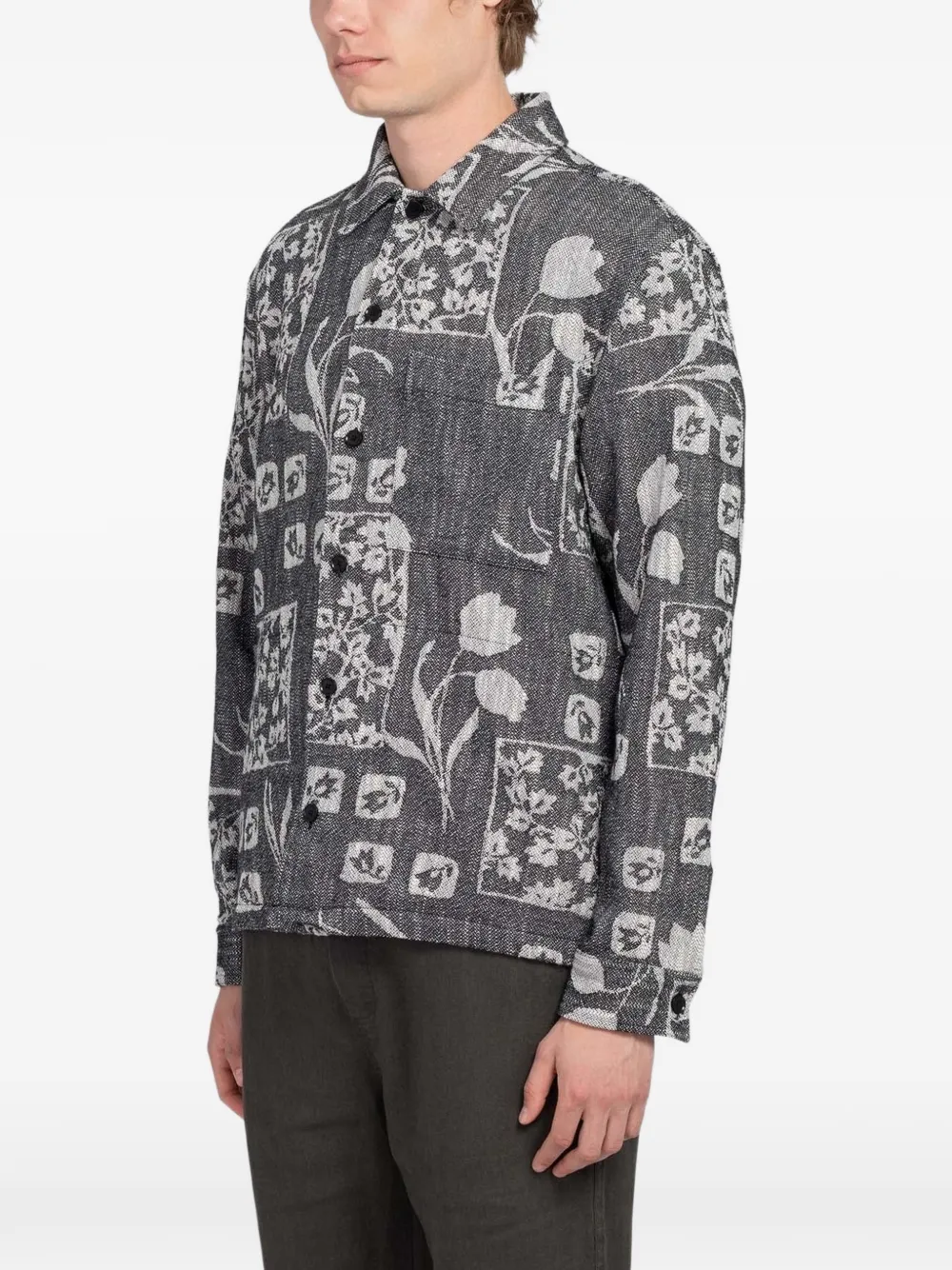 SAMSOE Sacastor X O shirtjack Grijs