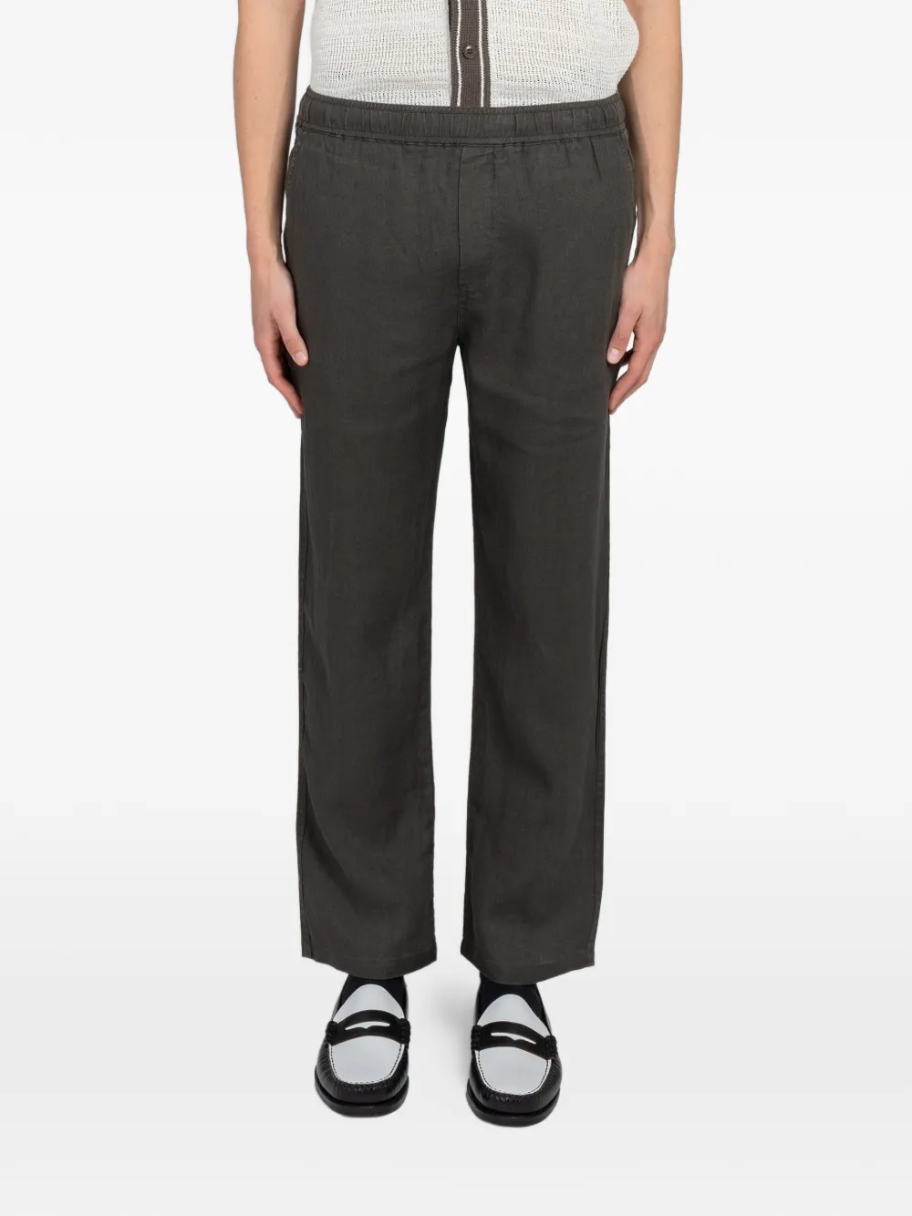 SAMSOE SAMSOE Sajabari X elasticated-waistband trousers - Verde