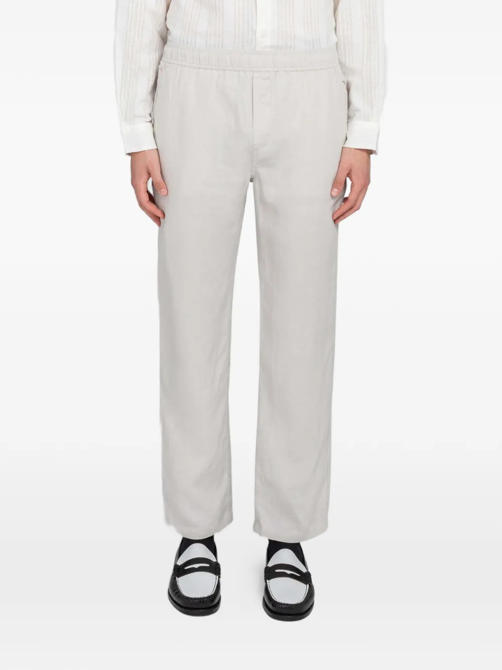 SAMSOE SAMSOE Sajabari X elasticated-waistband trousers - Nude