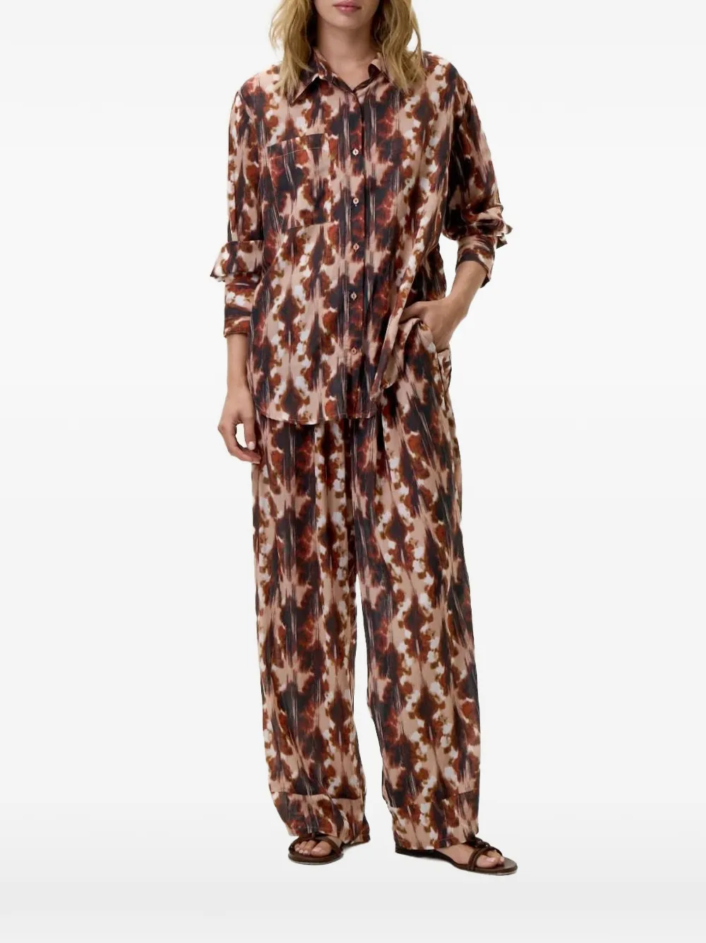 one season Claudia shirt - Braun