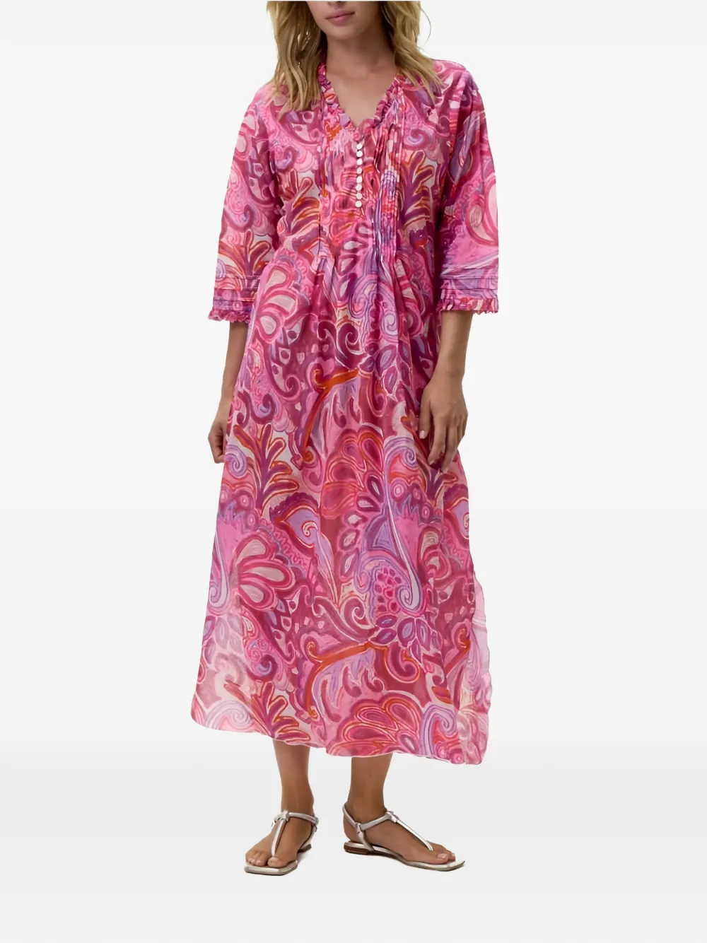 one season Poppy maxi dress - Rosa