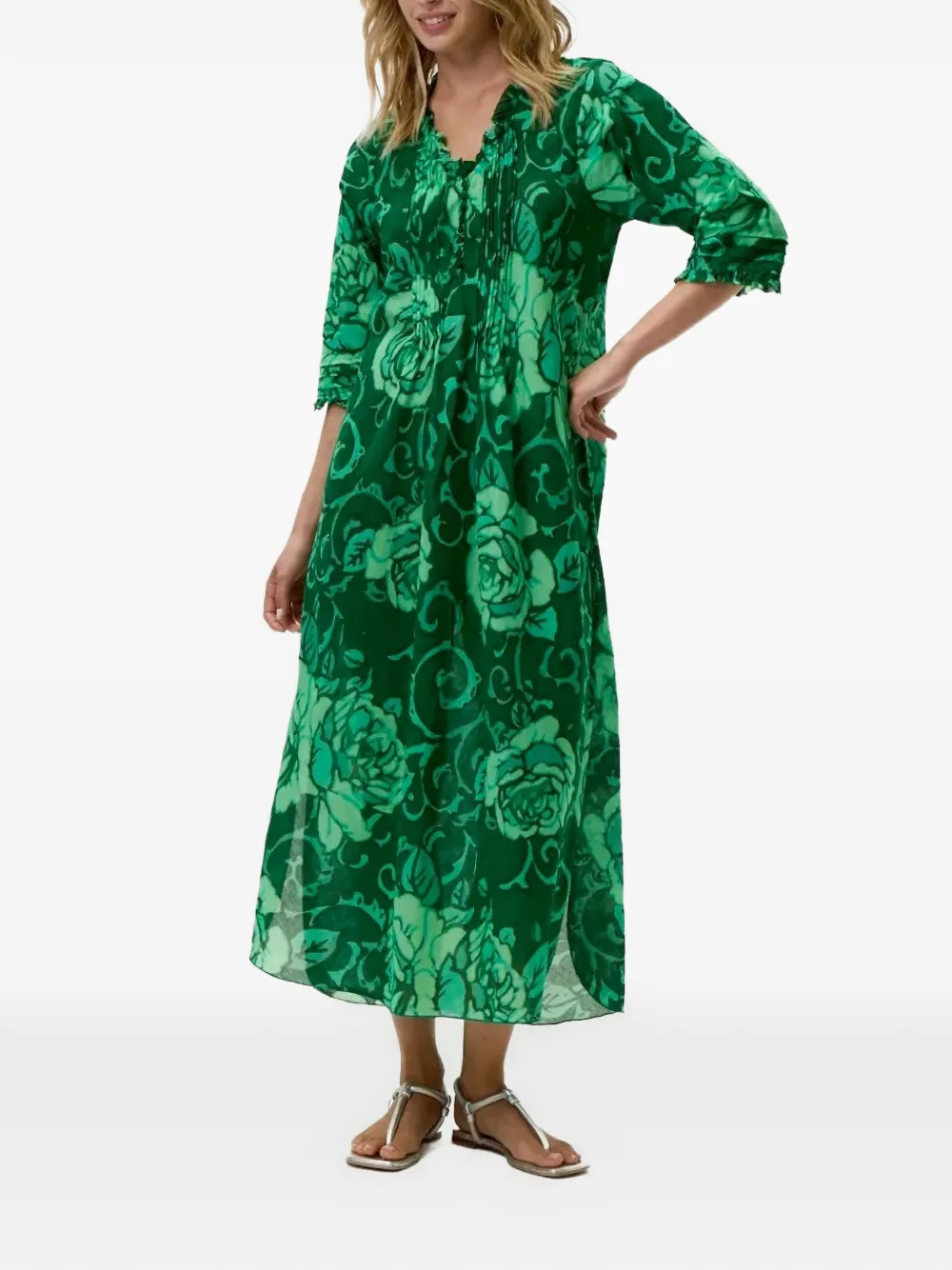 one season Poppy midi dress - Verde