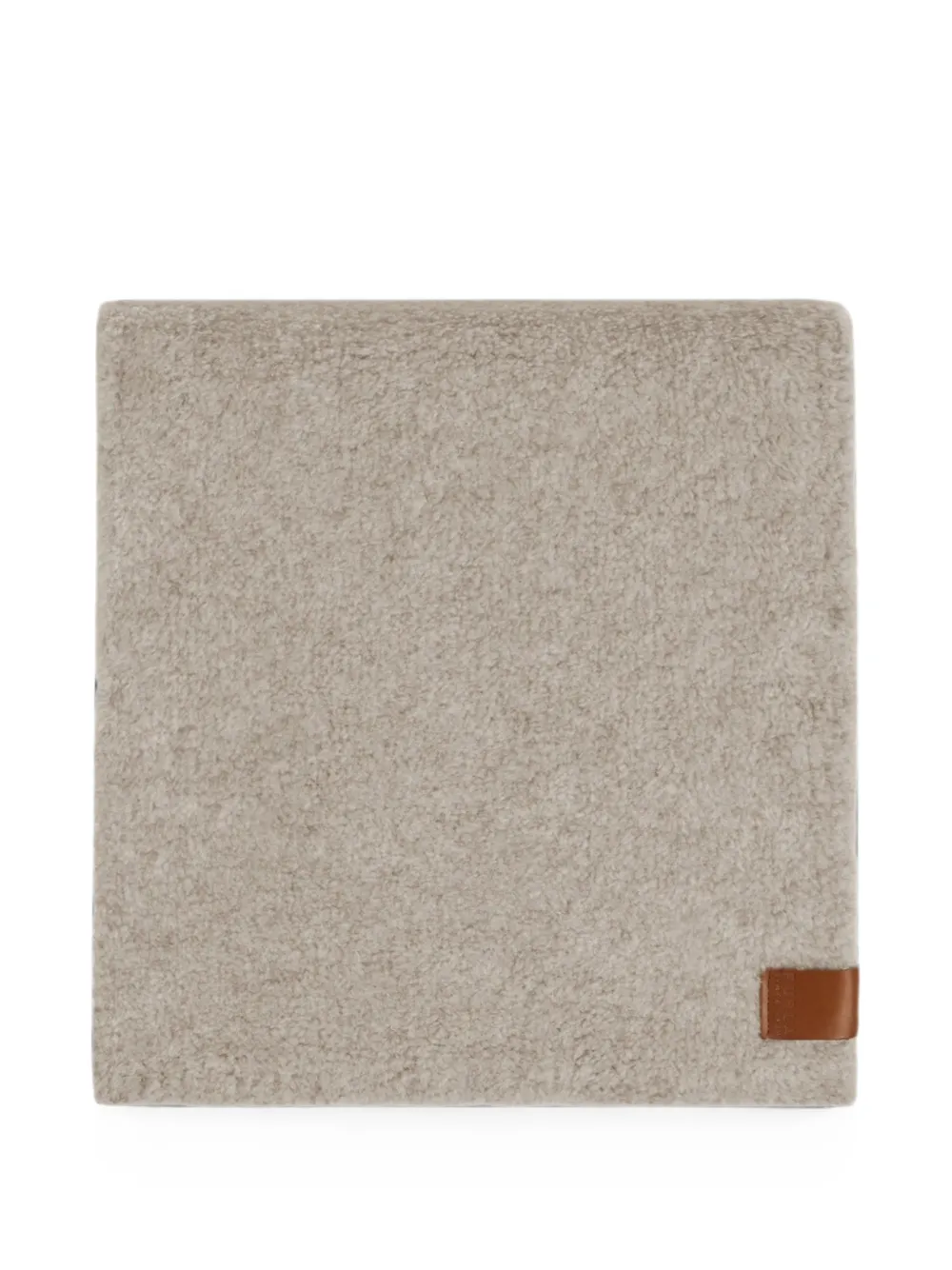 Furla Sjaal met logopatch Beige