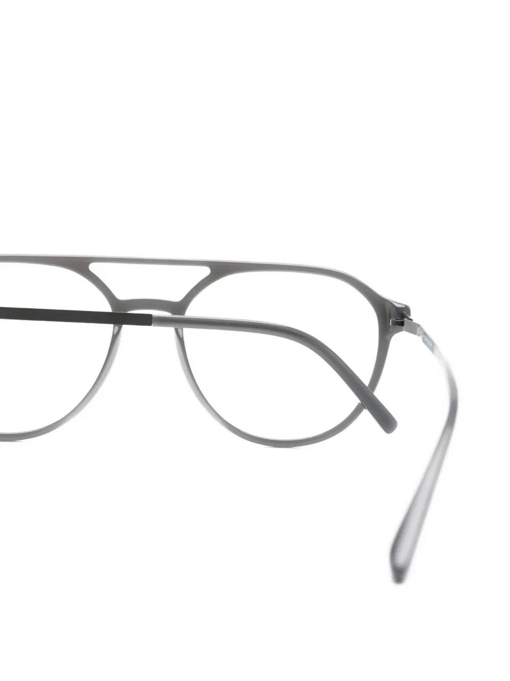 Mykita Jasmi bril met dubbele neusbrug Grijs