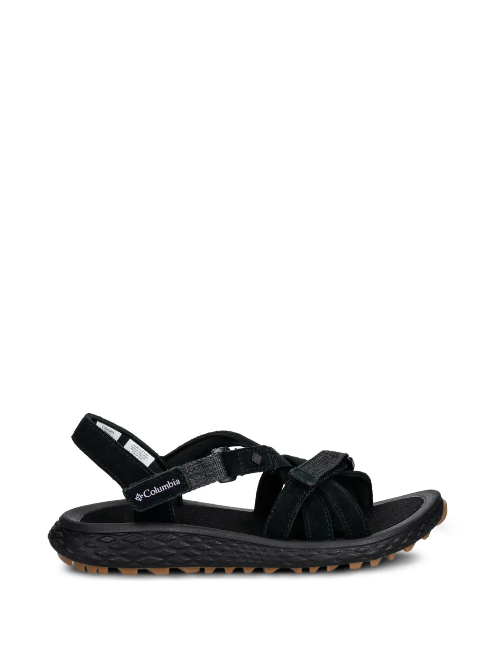 Columbia Konos Esla touch-strap multi-strap sandals Zwart
