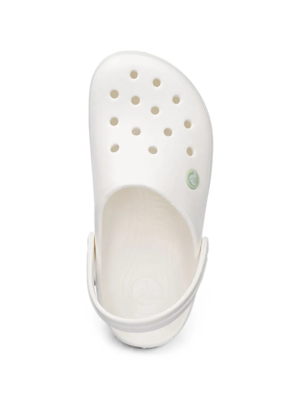 Crocs Slingback klompen met geperforeerde details Wit